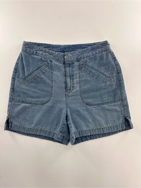 Liz Claiborne 90's Light Wash Denim Shorts Size 8